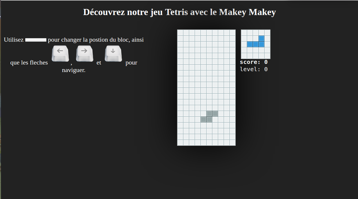 Makey Tetris Ryhad Boughamni